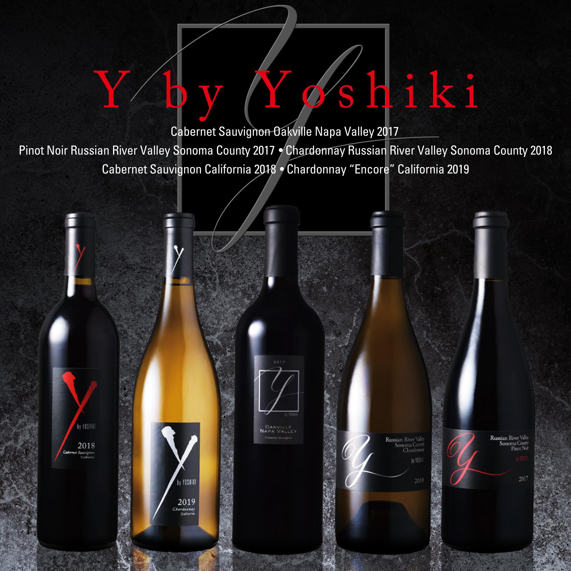 ワイン業界に旋風『Y by YOSHIKI』 新作5種類 同時解禁 | yoshiki