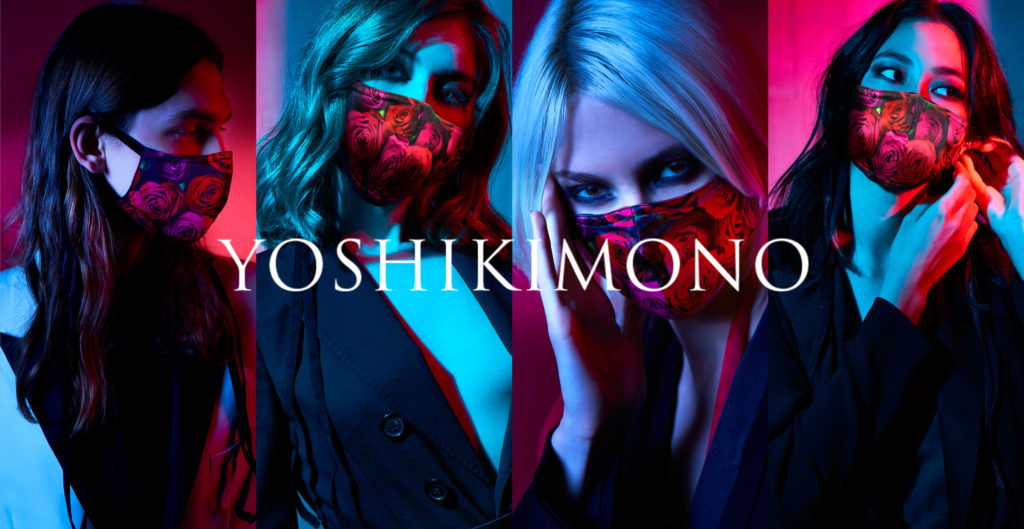 YOSHIKIの着物ブランド「YOSHIKIMONO」から待望のマスクが